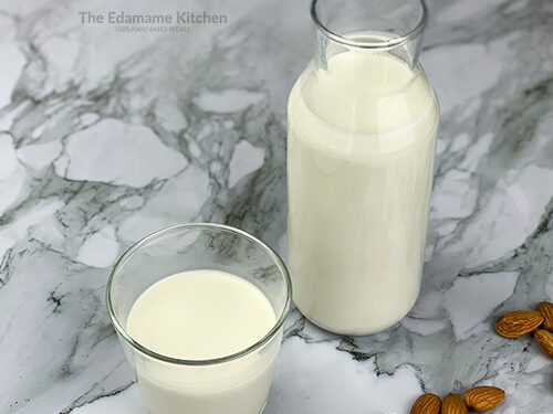 自家製アーモンドミルクの作り方 100 プラントベース The Edamame Kitchen